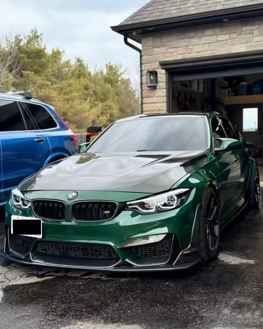 F80M3/F82M4 Carbon Fiber Front-Splitter