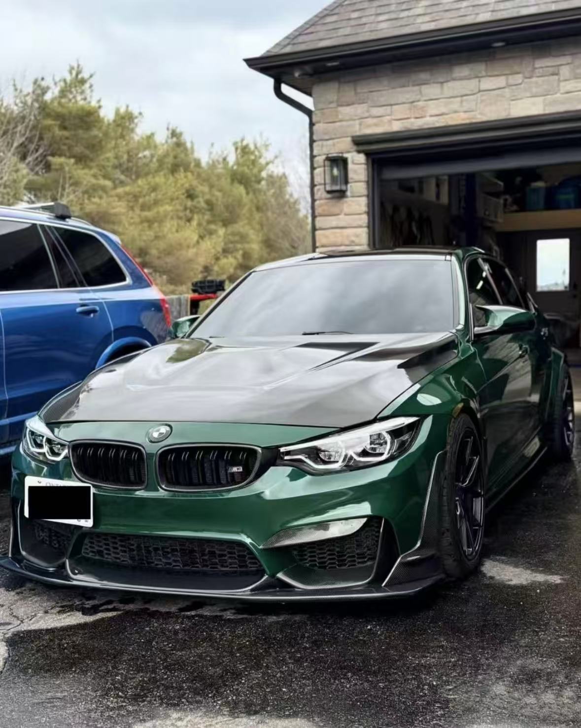 F80M3/F82M4 Carbon Fiber Front-Splitter