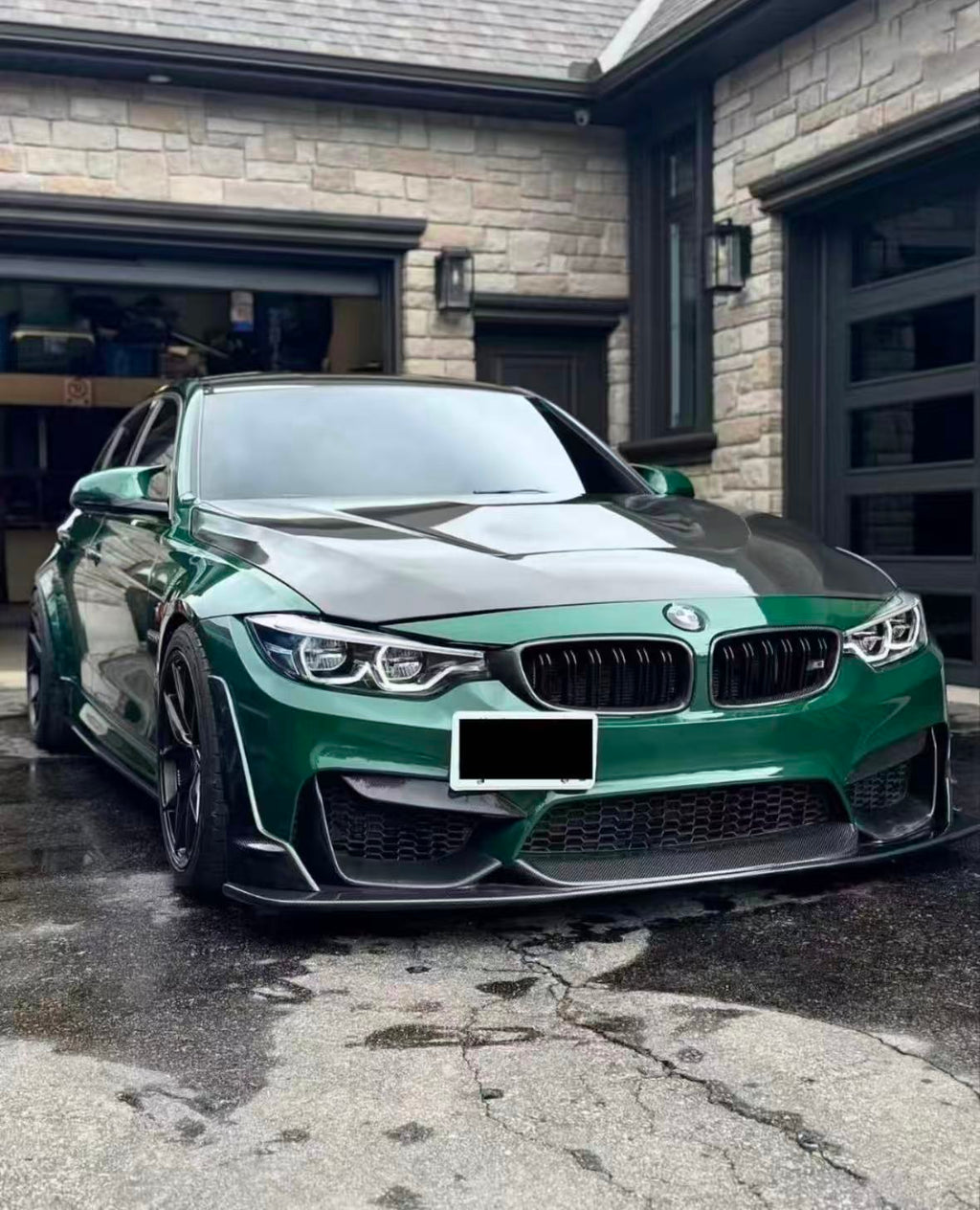 F80M3/F82M4 Carbon Fiber Front-Splitter