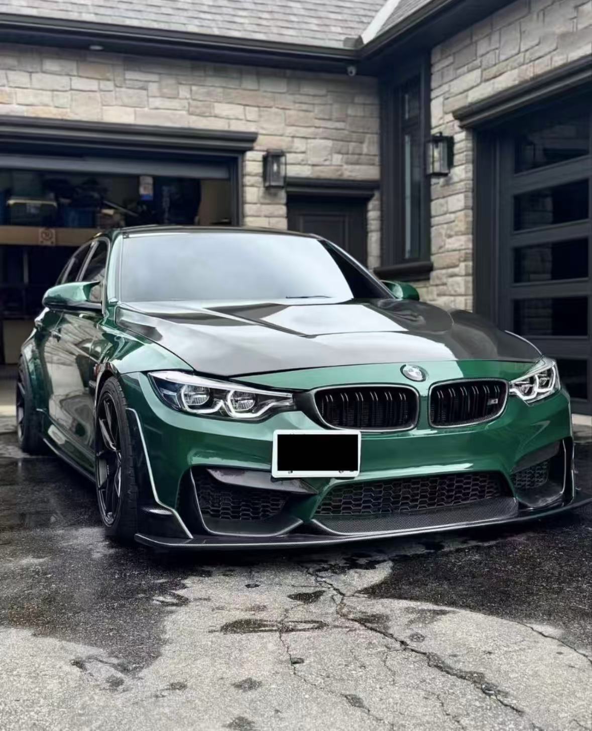 F80M3/F82M4 Carbon Fiber Front-Splitter