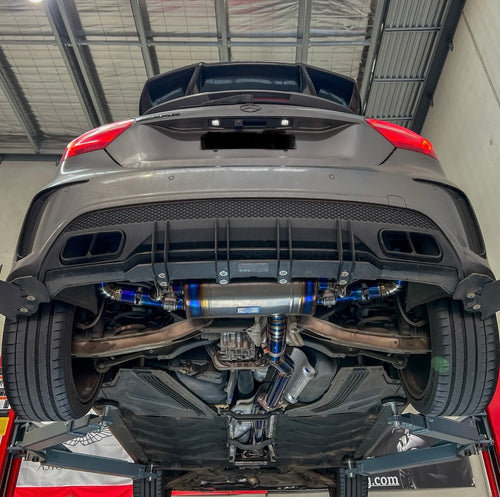 A45 W176 Titanium Exhaust