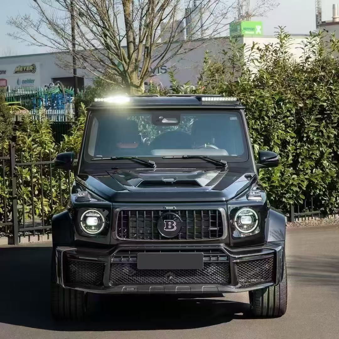 G63 Dry Carbon Bonnet Style 2