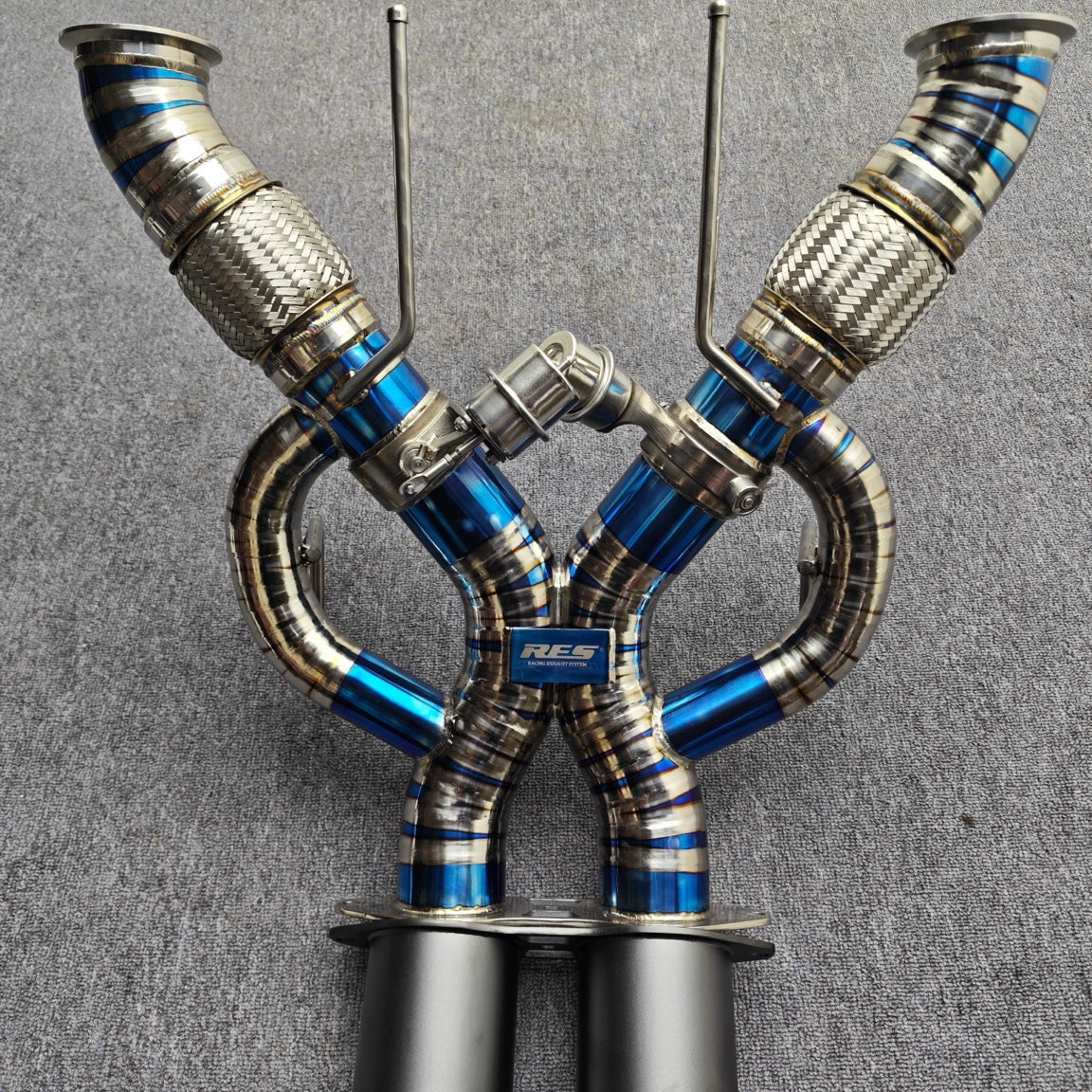 McLaren 750S Cat-back Titanium Exhaust