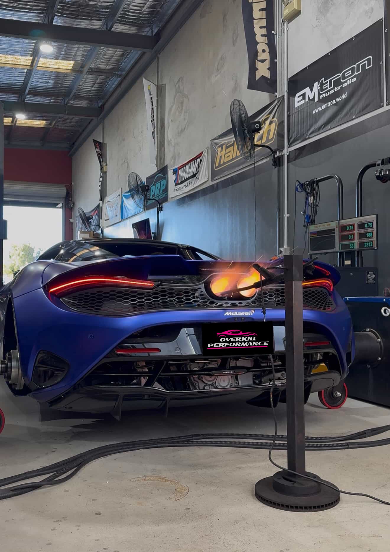 McLaren 750S Cat-back Titanium Exhaust